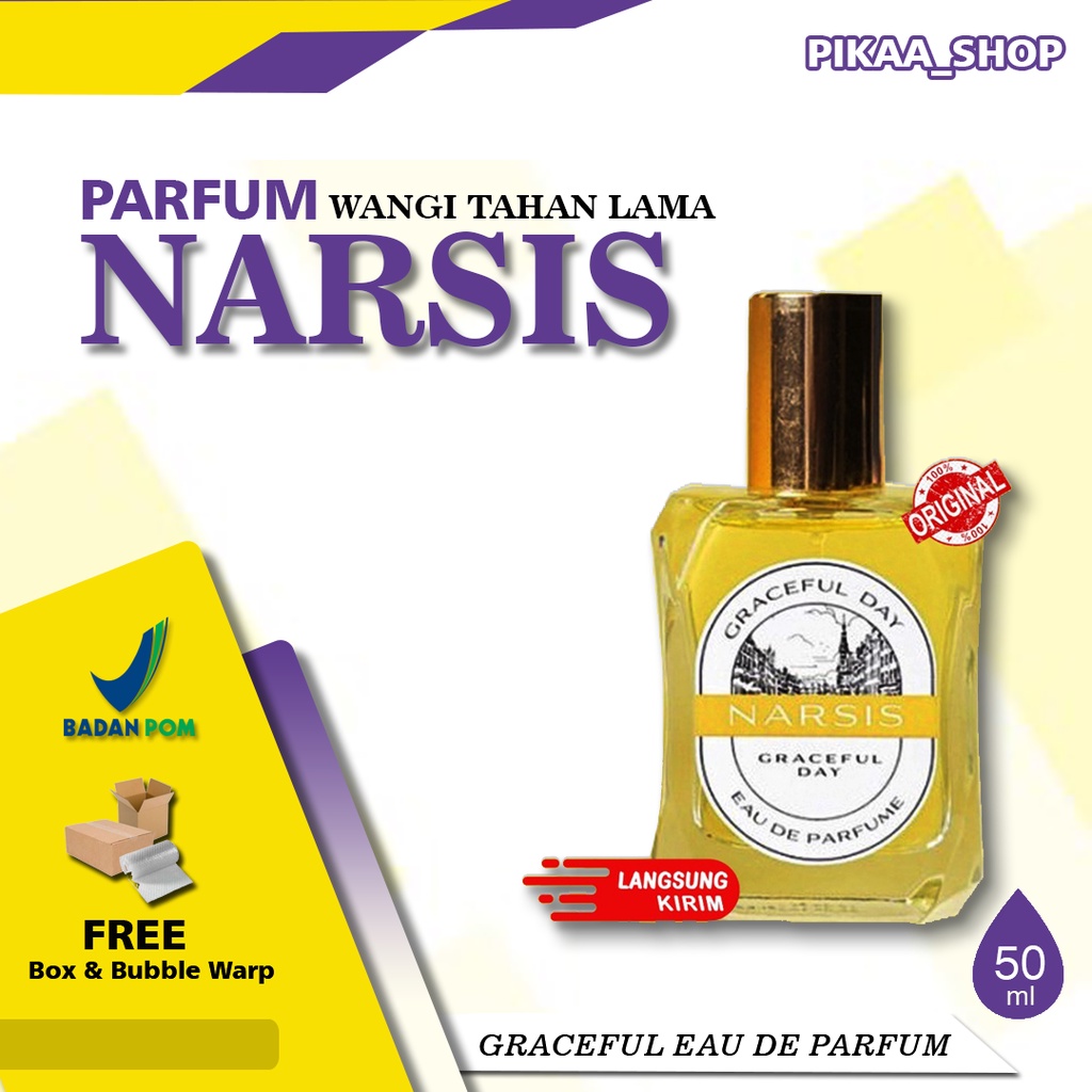 Narsis Graceful Day Eau de Perfume - Parfum Wanita Kesukaan Pria / PARFUM PEMIKAT PRIA