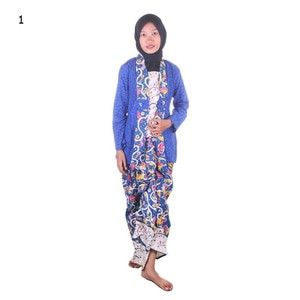 Kutubaru Setelan RnB Kebaya Kutubaru Plus Rok Lilit Batik Rara