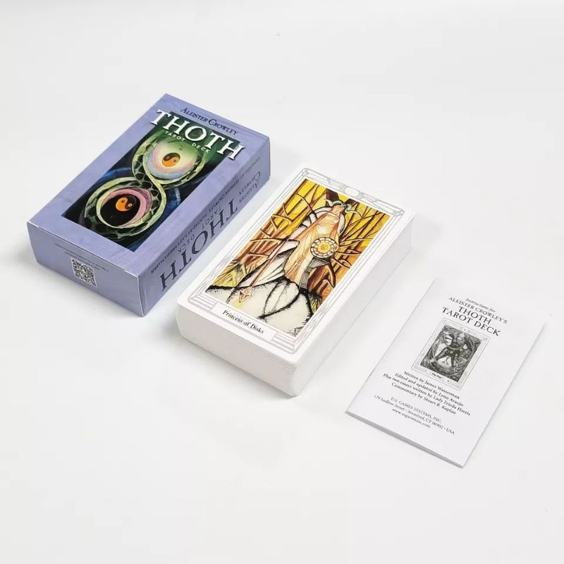 Thoth Tarot 12x7cm include guide paper