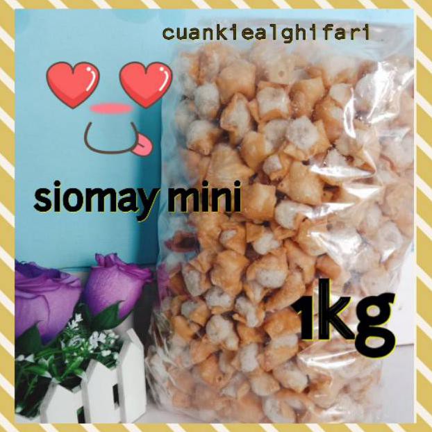 

Ready Stok Siomay Mini 1Kg Renyah ,Gurih Dan Kriuk Kriuk