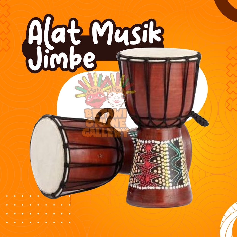 Alat Musik Tradisional Jimbe uk 40 cm