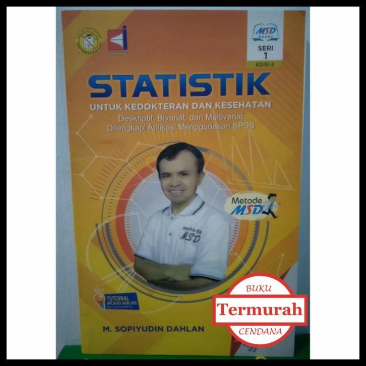 

TERBARUU!! Paket Buku Statistik Kedokteran dan Besar Sampel (Sopiyudin) COD