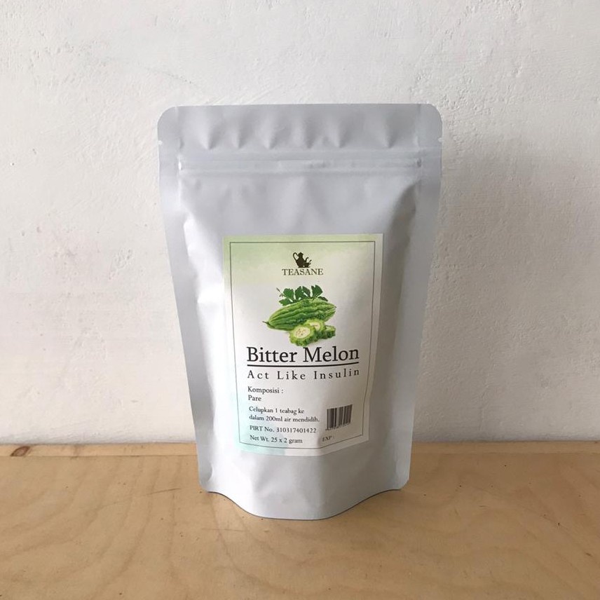 

TEH PARE UNTUK PENDERITA DIABETES / BITTER MELON TEA / TEH CELUP / TEH CLUP 25 TEABAG