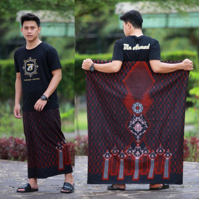 Sarung Palaikat Bawahan Muslim Sarung Santri Pria El rumy Terbaru Fashion Muslim cowok KSI