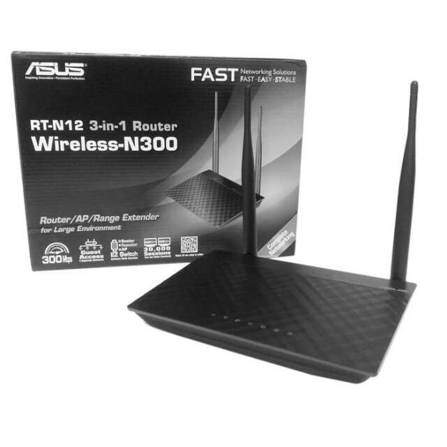 Wirelles Router Asus RTN12 N300