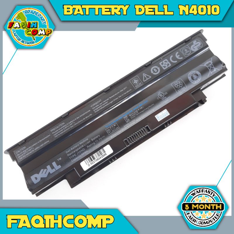 Baterai Battery Laptop Original DELL Inspiron 13R 14R 15R N4010 N4010D N4110 N3010 N4050 N5010 J1KND
