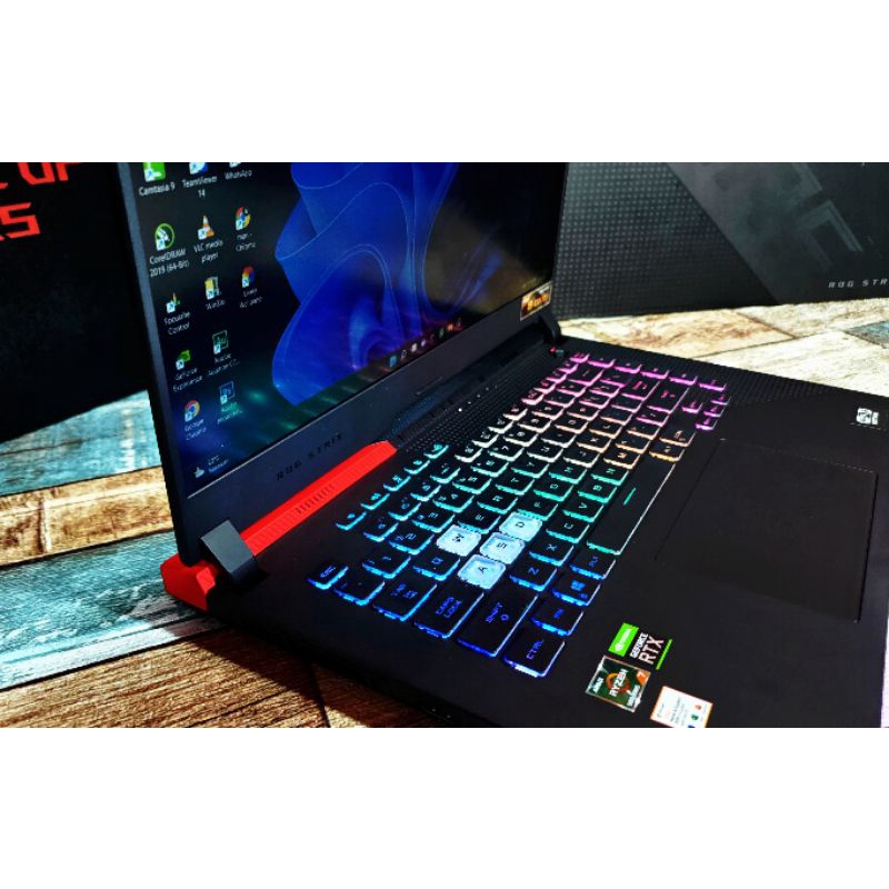 LAPTOP ASUS ROG STRIX G513QE RYZEN 7 5800H RTX 3050TI GARANSI SAMPAI 2024