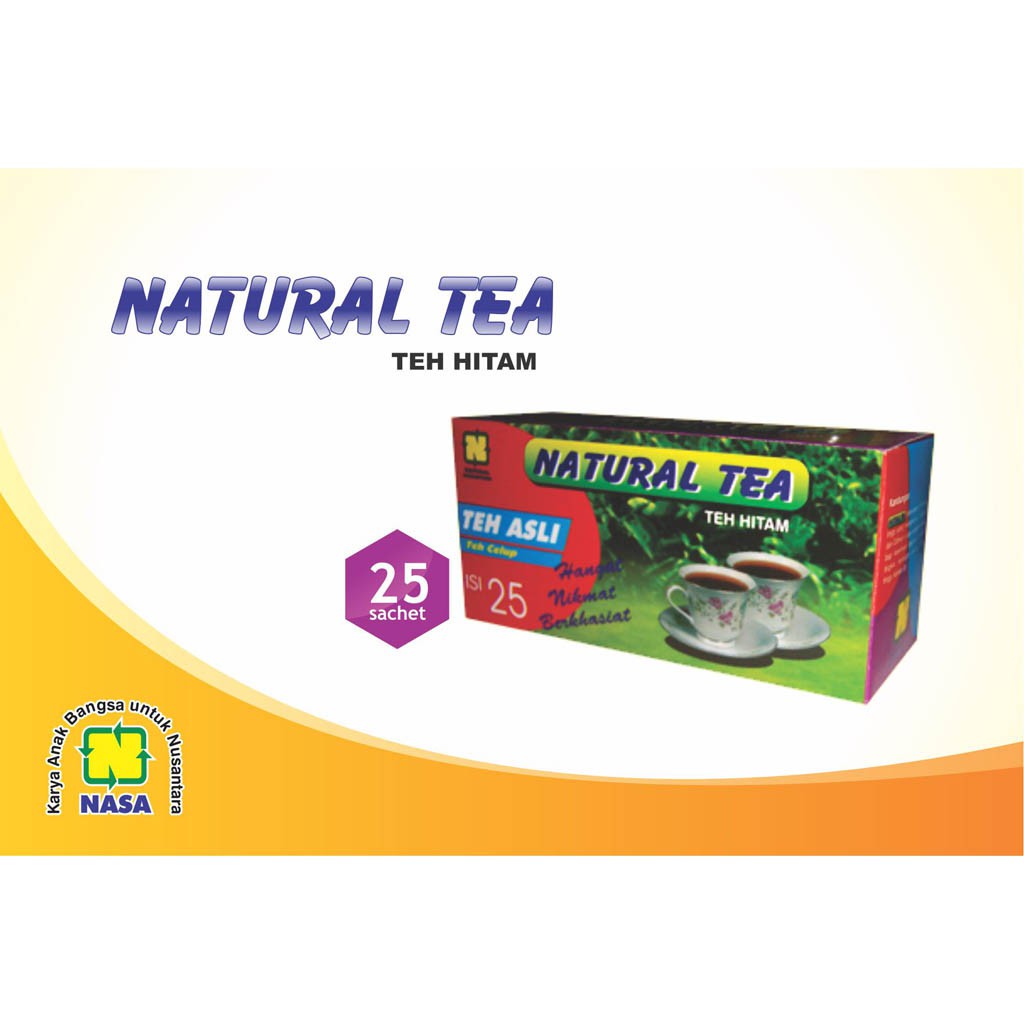 

Natural Tea – Teh Hitam Celup Nasa