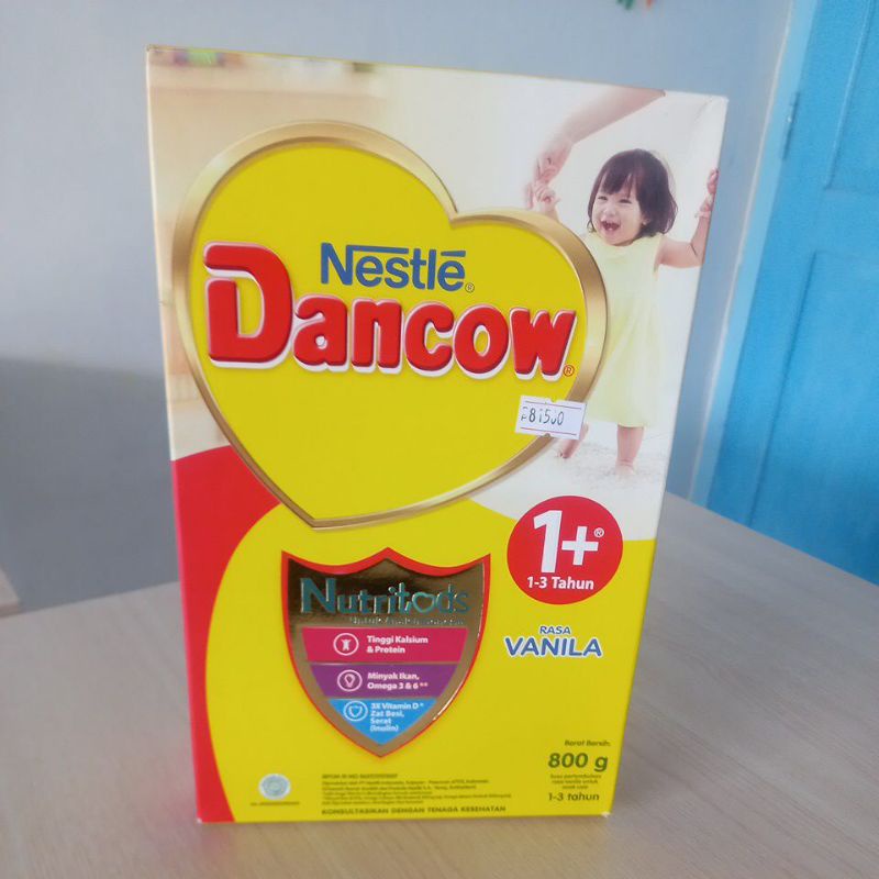 susu dancow 1+ rasa vanila expired maret 2022