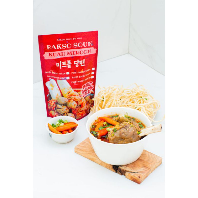 

Bakso Soun Kuah Mercon Bakso IGA Makanan Siap Saji