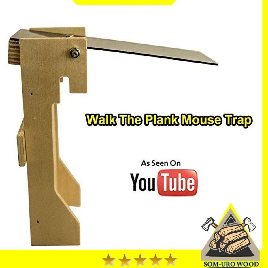 6.6 FLASH SALE PLANK MOUSE TRAP / JEBAKAN TIKUS / PERANGKAP TIKUS / WALK PLANK MOUSE TRAP