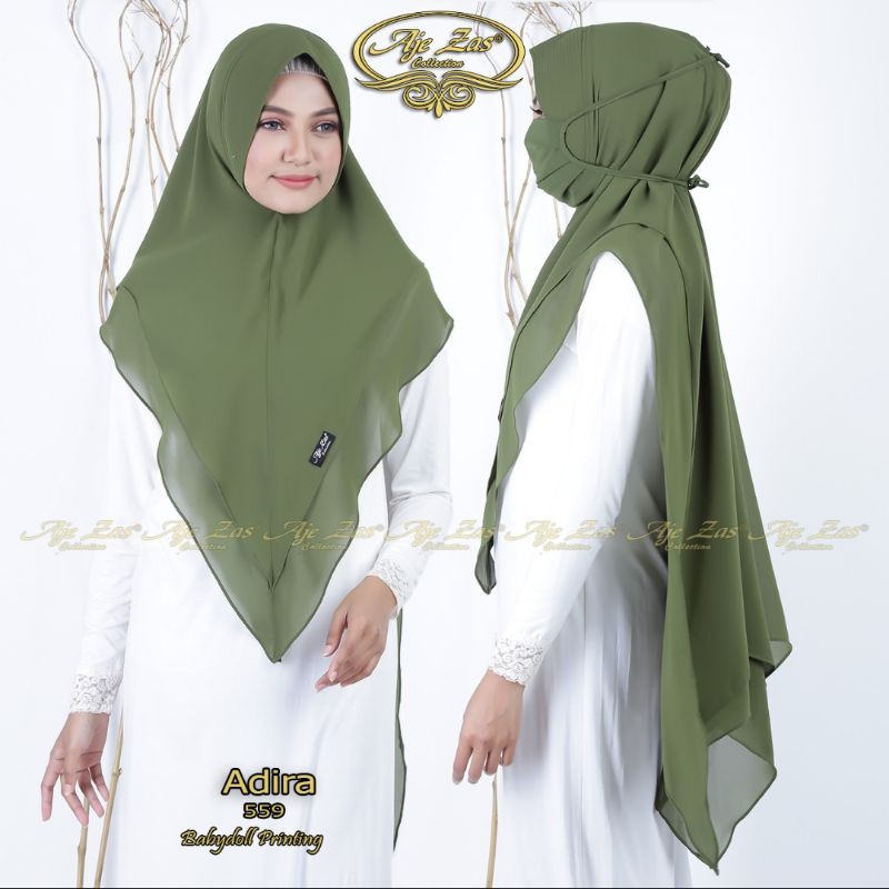 Khimar Hijab Adira ory Aje zas