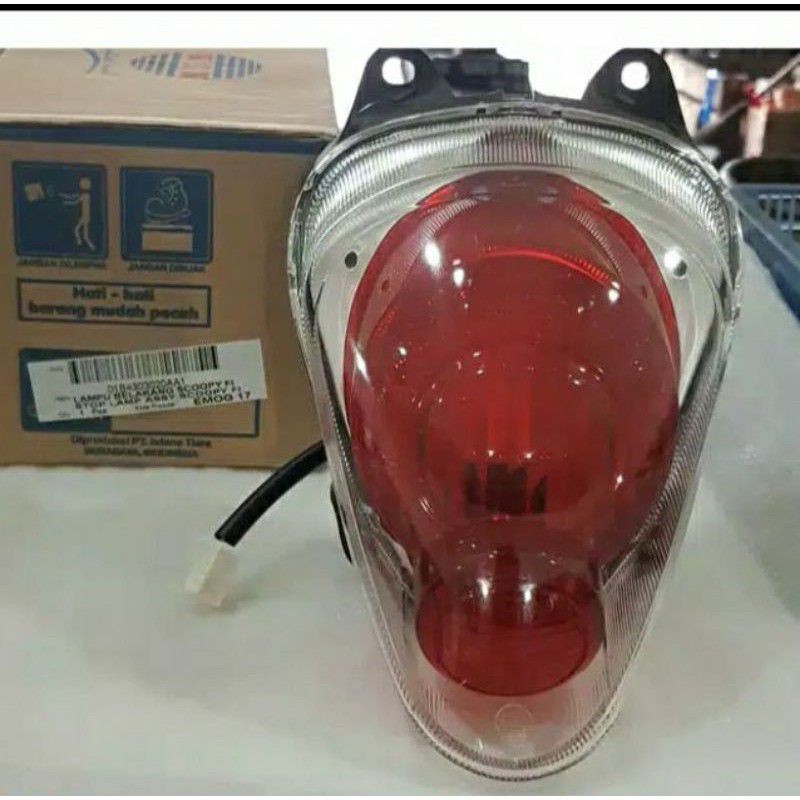 lampu stop lampu belakang Scoopy fi 2013-2016