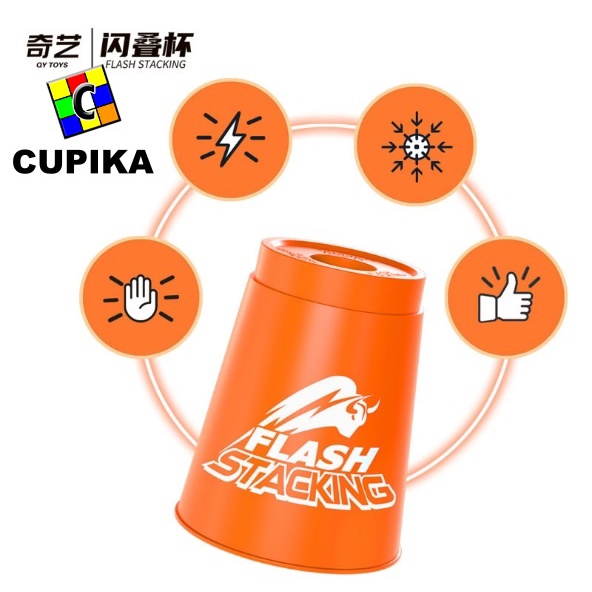 QIYI Stacking Cup stack CUP Speed Stackcup Susun Gelas - Tongkat