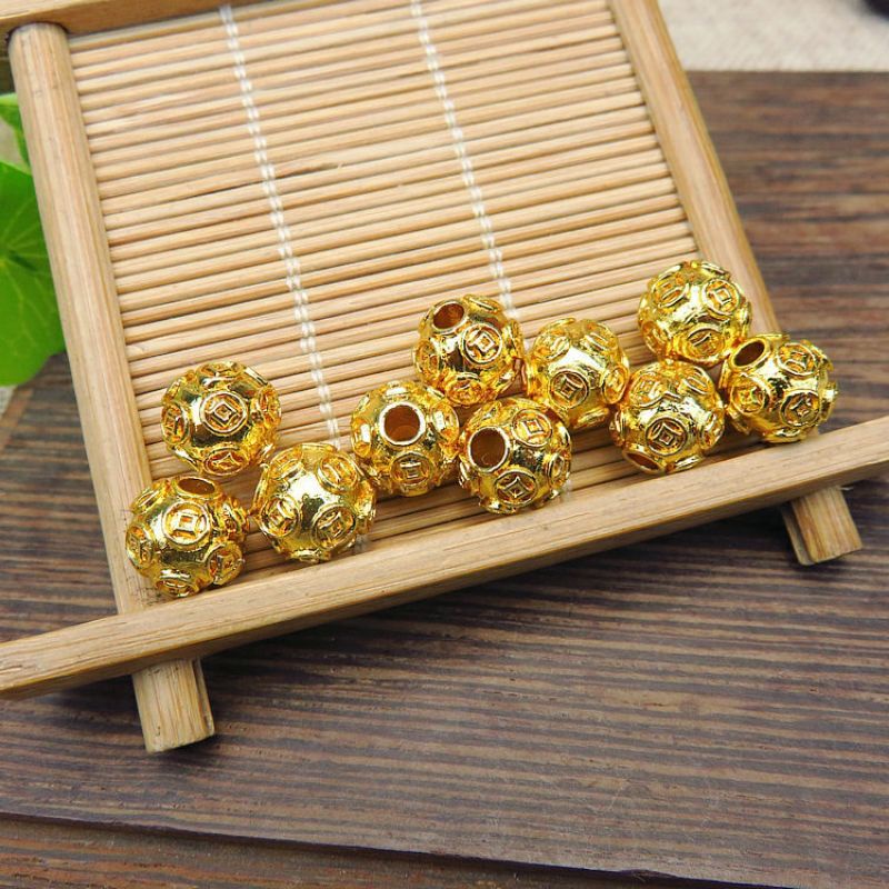 Charm Pembatas gelang warna Emas Hongkong liontin gelang hongkong