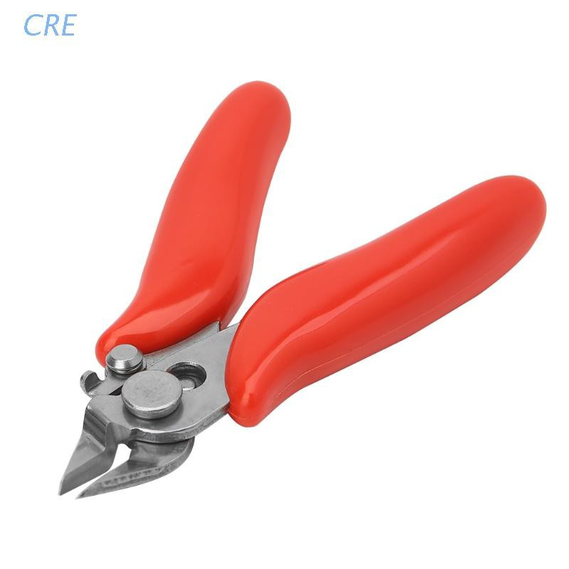 CRE  Mini 3.5&quot; Diagonal Side Cutting Pliers Lock Cable Wire Cutter Repair Hand Tools