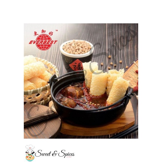 

Everbest Ring Roll Steamboat Haidilao Kembang Tahu Gulung Kacang Soya