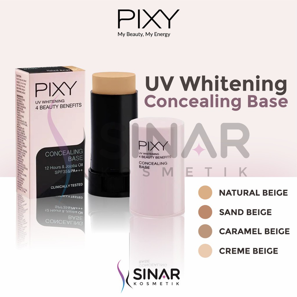 ✦SINAR✦ PIXY UV Whitening Concealing Base