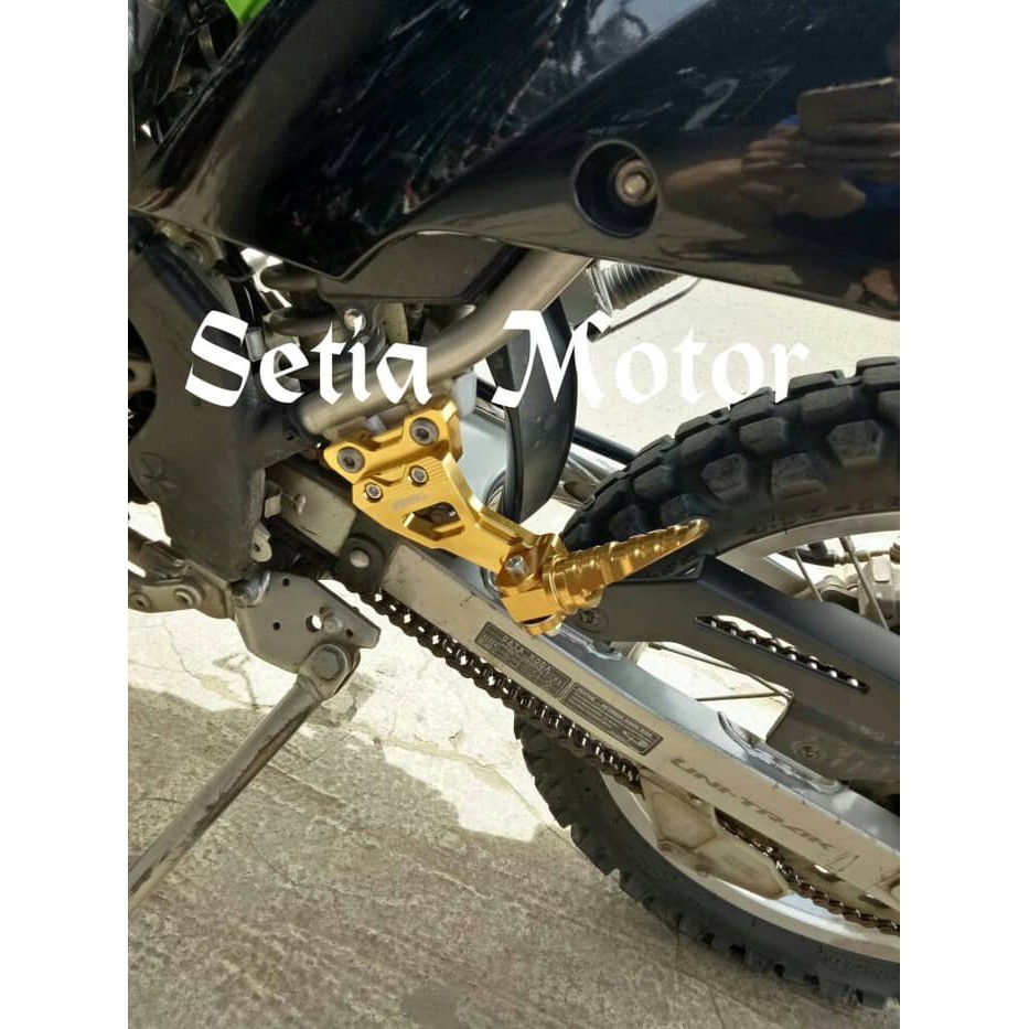 Footstep Klx - Dtracker - Klx Bf Footstep Belakang Step Aluminium Kuat - Variasi Motor