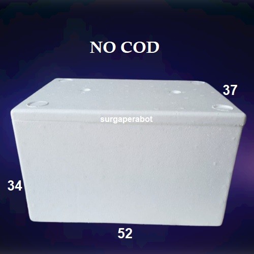 

(DISKON TERMURAH) STYROFOAM BOX GG POLOS STEROFOAM UK 52 X 37 X 34 STEROFOM ICE LOBSTER