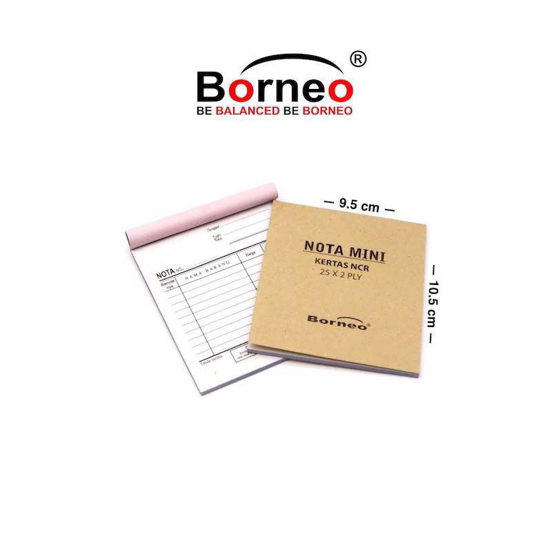 

NOTA MINI NCR 2PLY BORNEO/NOTA KONTAN 2PLY 621315620
