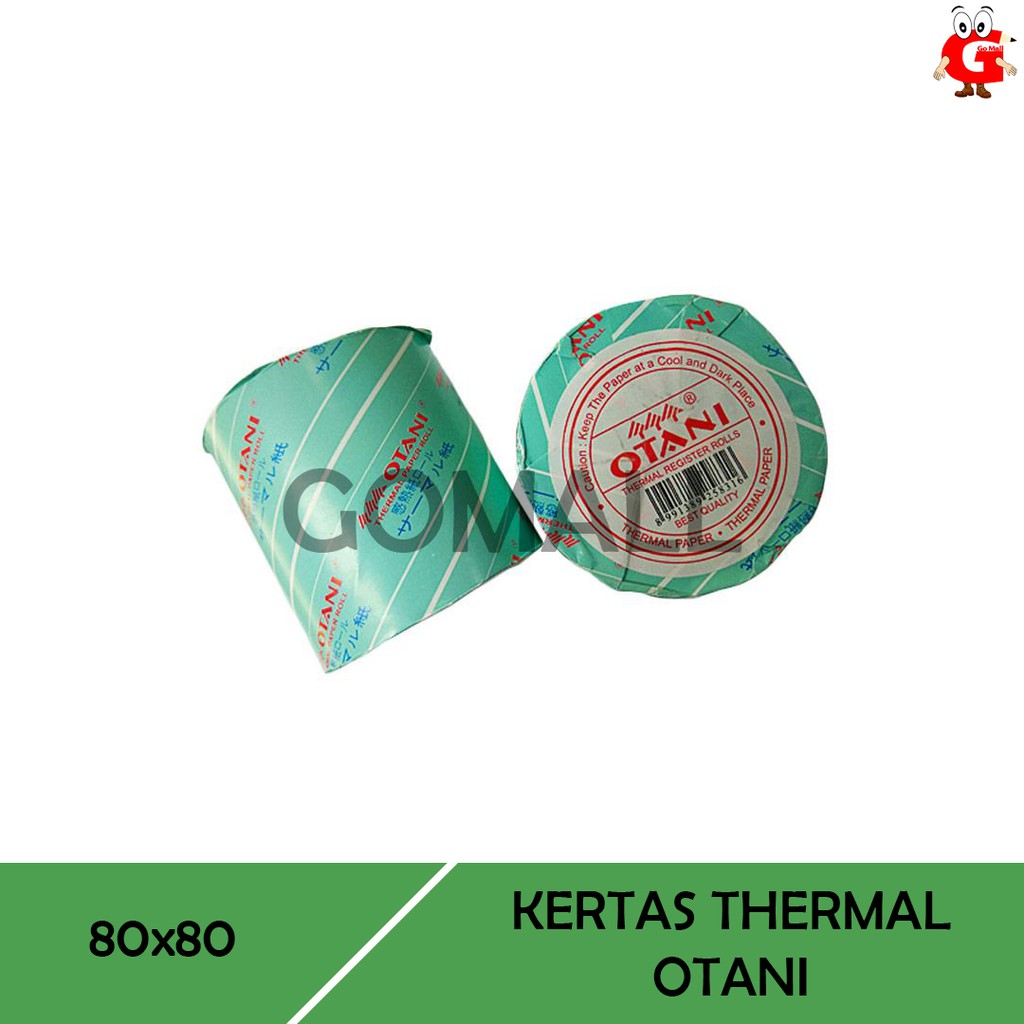 

Otani Kertas Thermal Paper Kasir POS 80x80mm 1 Roll