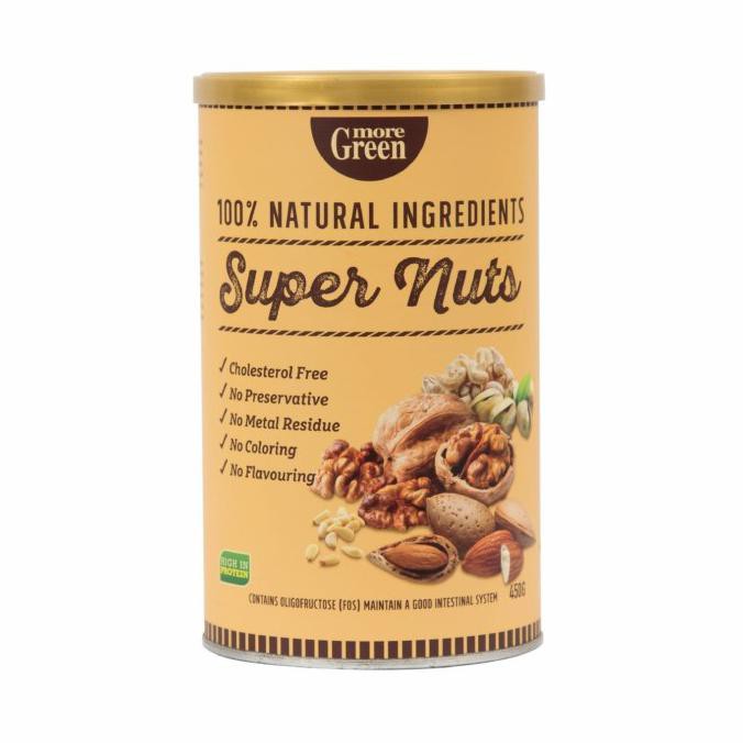 

Super Nut Cereal Powder ( More Green ) Tepung Kacang 450 Gram PROMO