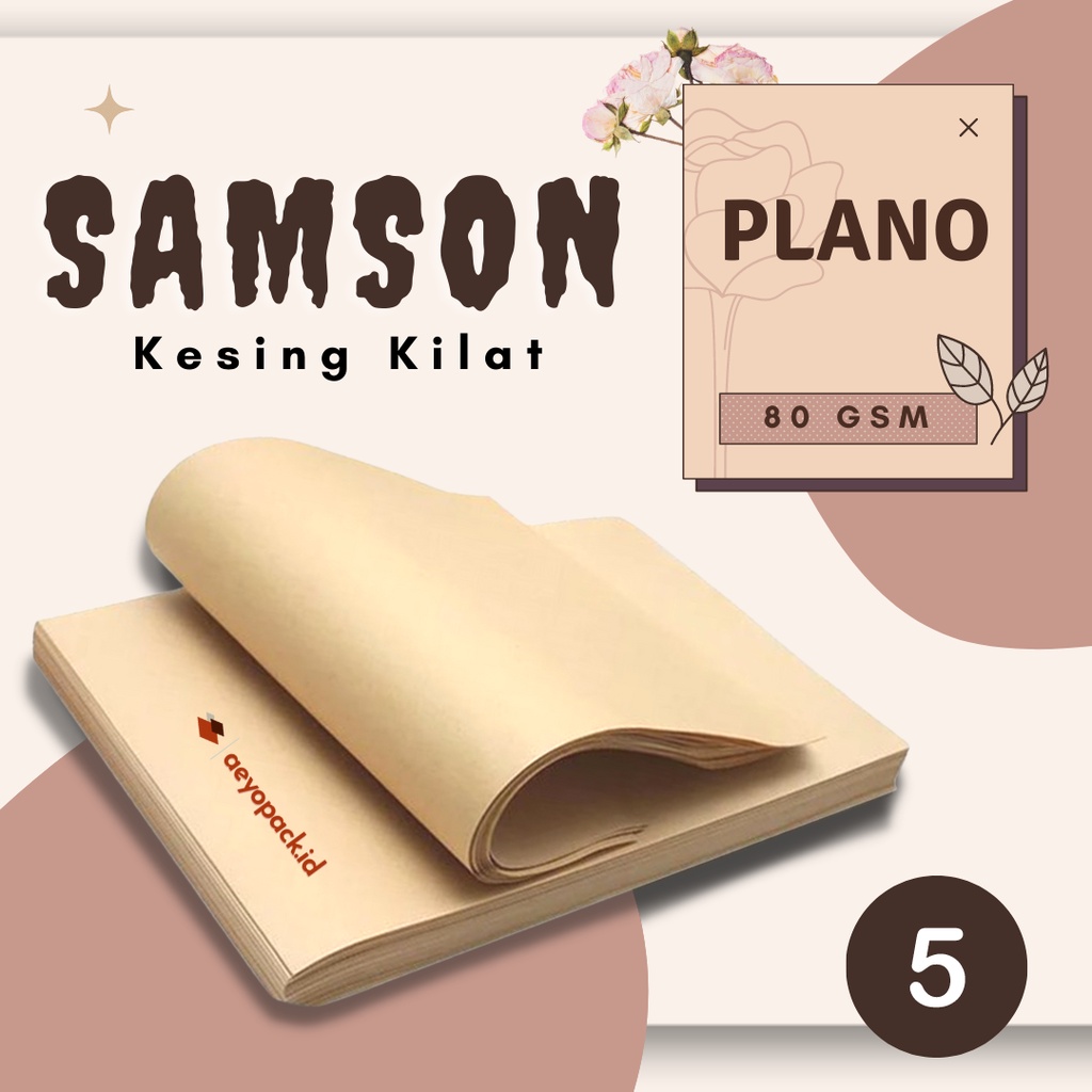 

Samson Kraft 80 gsm PLANO isi 5 lembar