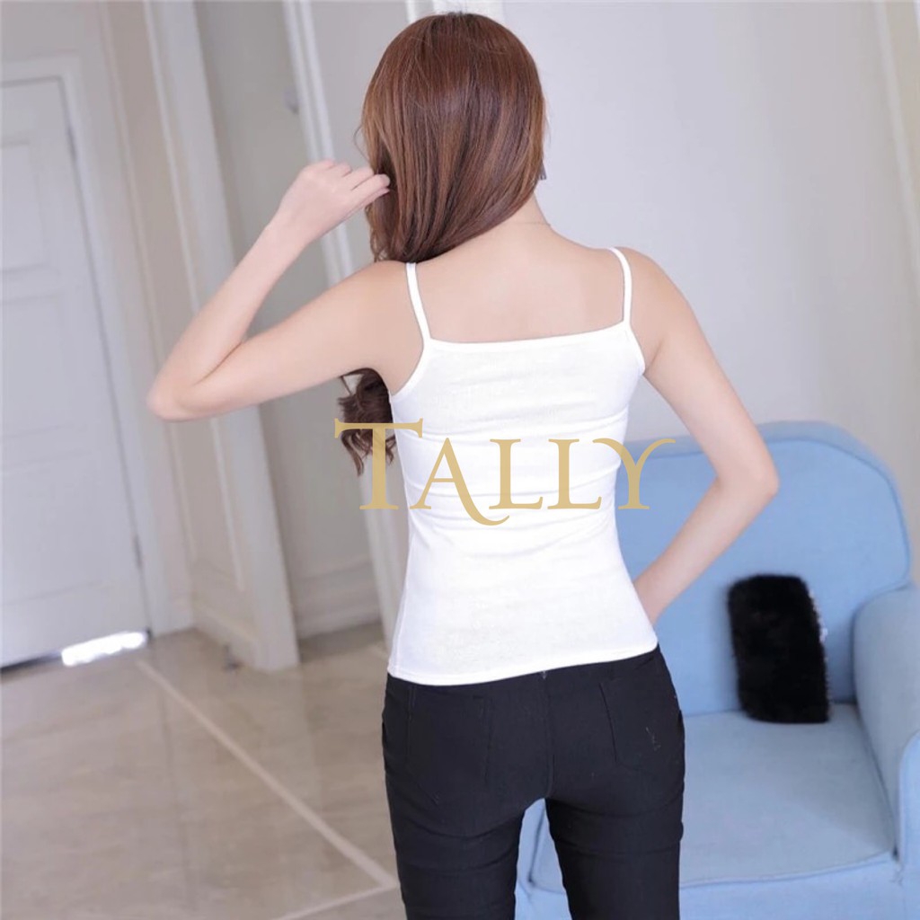 Tally 2005 Singlet Tank Top Wanita Bahan Super Lembut Bahan Viscose