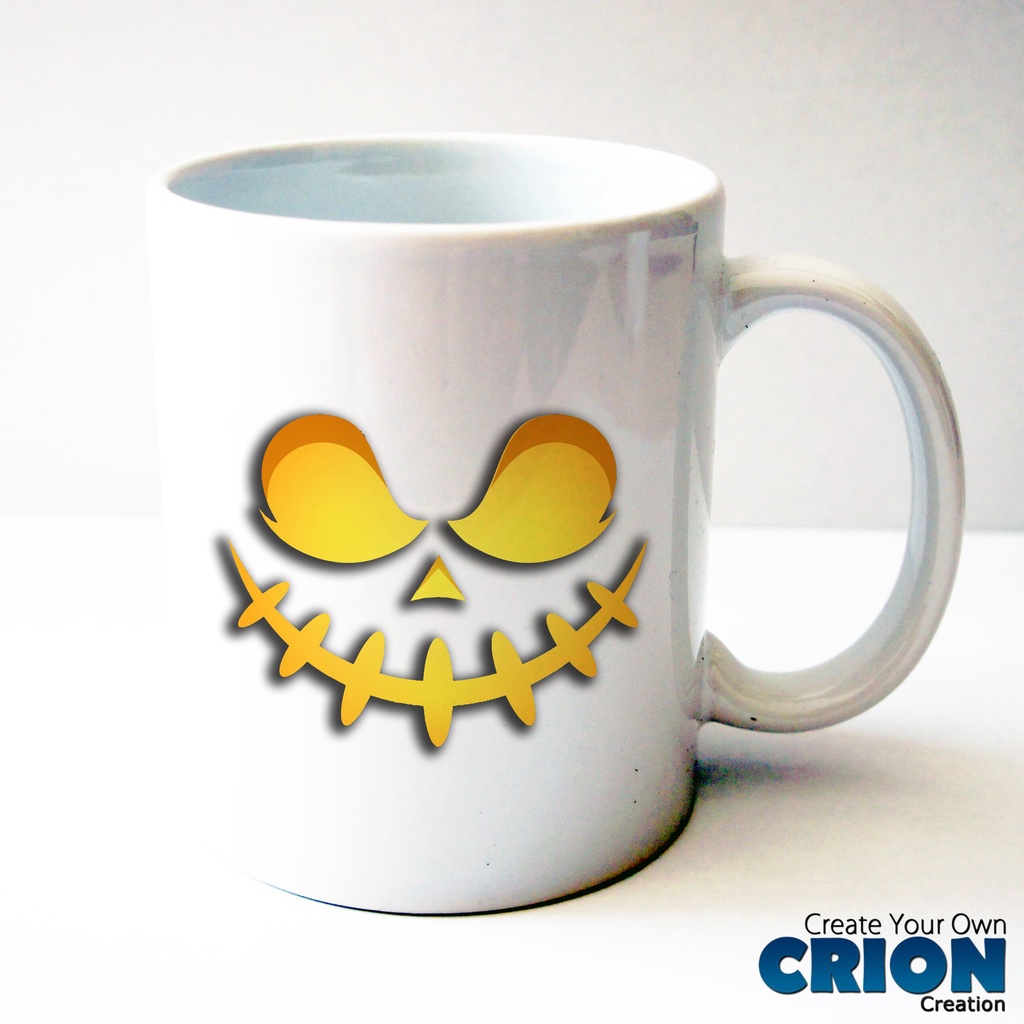 Gelas Mug Scary Halloween - Hadiah - Kado - By Crion