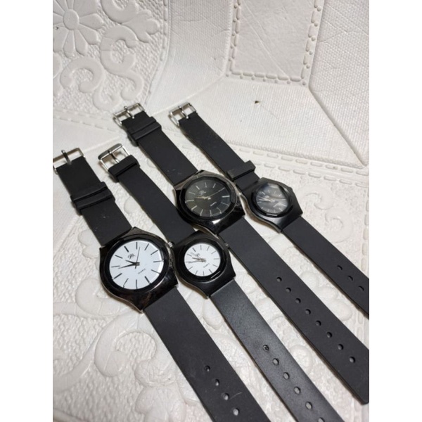 Jam tangan wanita PHilipe Ricci tali rubber super