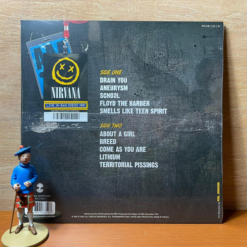 PIRINGAN HITAM - VINYL NIRVANA - SOUNDS LIKE TEEN SPIRIT