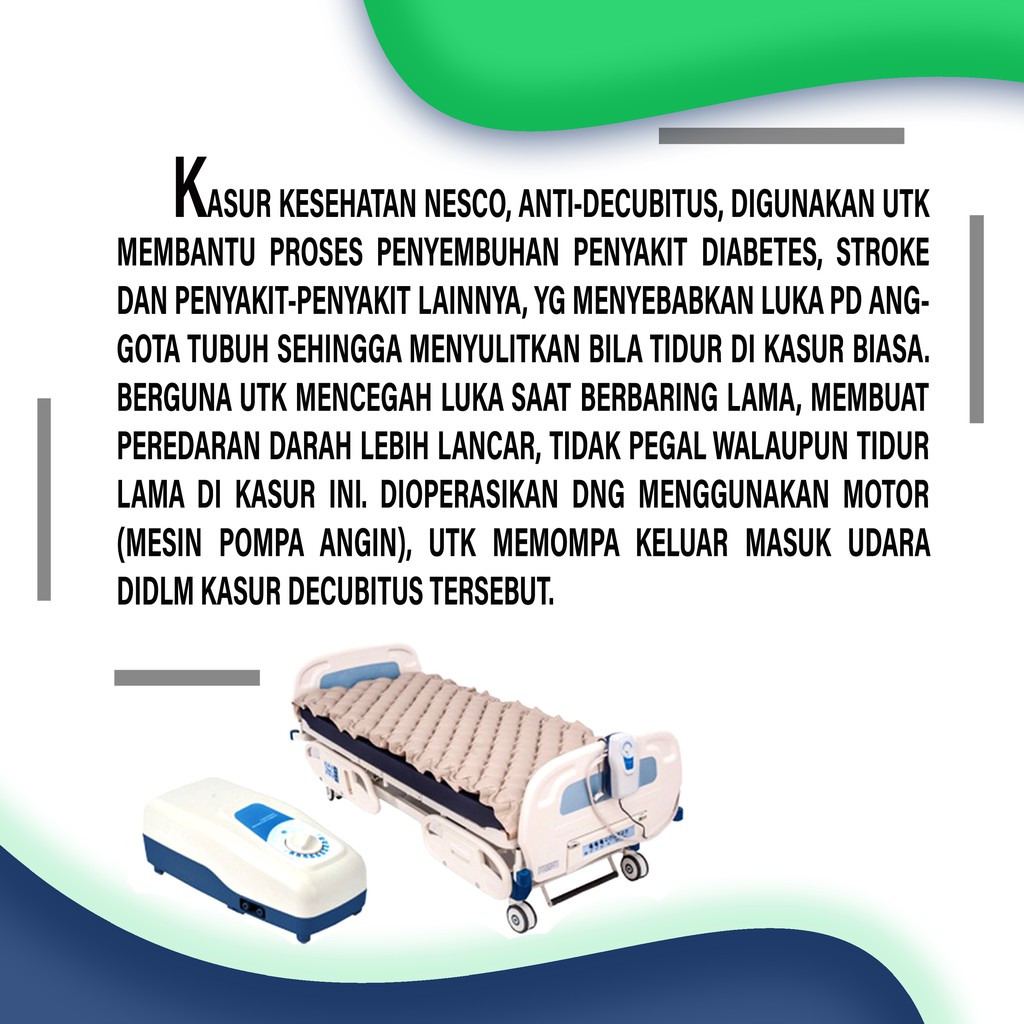 Kasur Antidikubitus, Effect 2500VF, Nesco Prevent Care