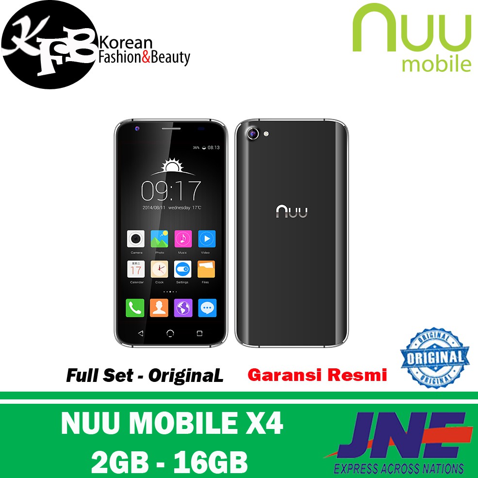 Hp android murah Nuu Mobile x4 - original - garansi