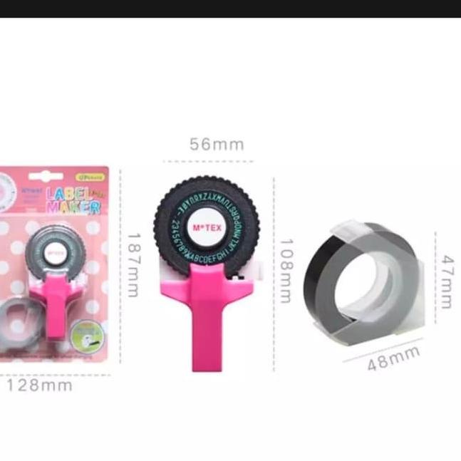 

[PRODUK V8DJY] MOTEX dymo embossing label maker AEY