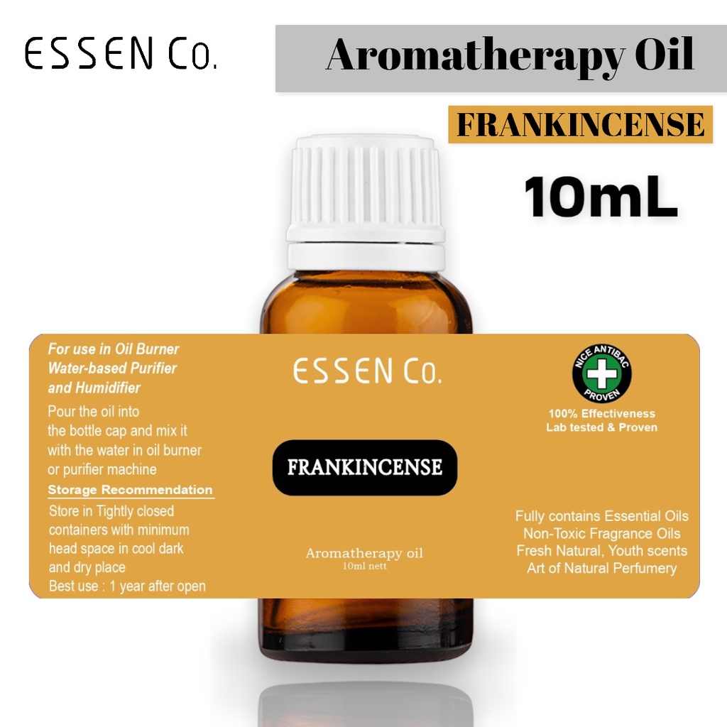 Essen Co Frankincense Essential Oil Aromatherapy Pengharum Pewangi Ruangan Aromaterapi Minyak Kemenyan 10ml