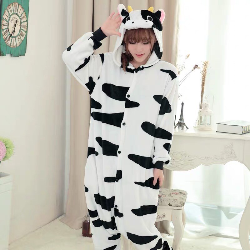 BAJU KOSTUM ONESIE SAPI COW PIYAMA