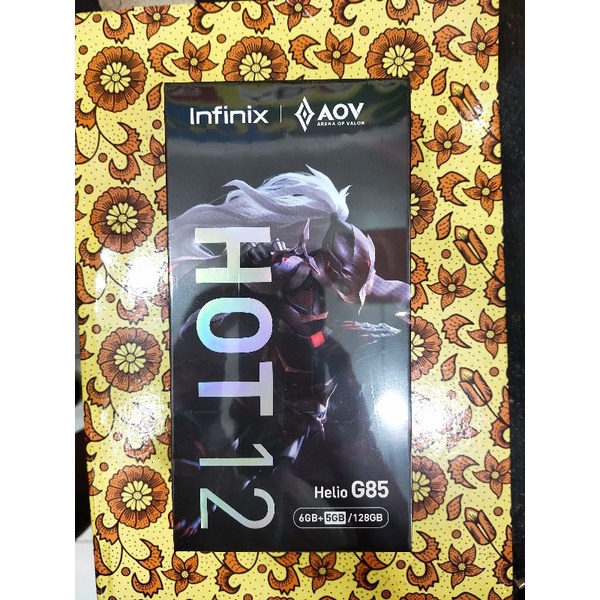 infinix hot 12 ram 6/128GB garansi resmi indonesia