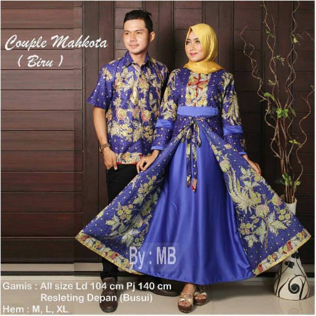 batik couple bahan semi sutra halus