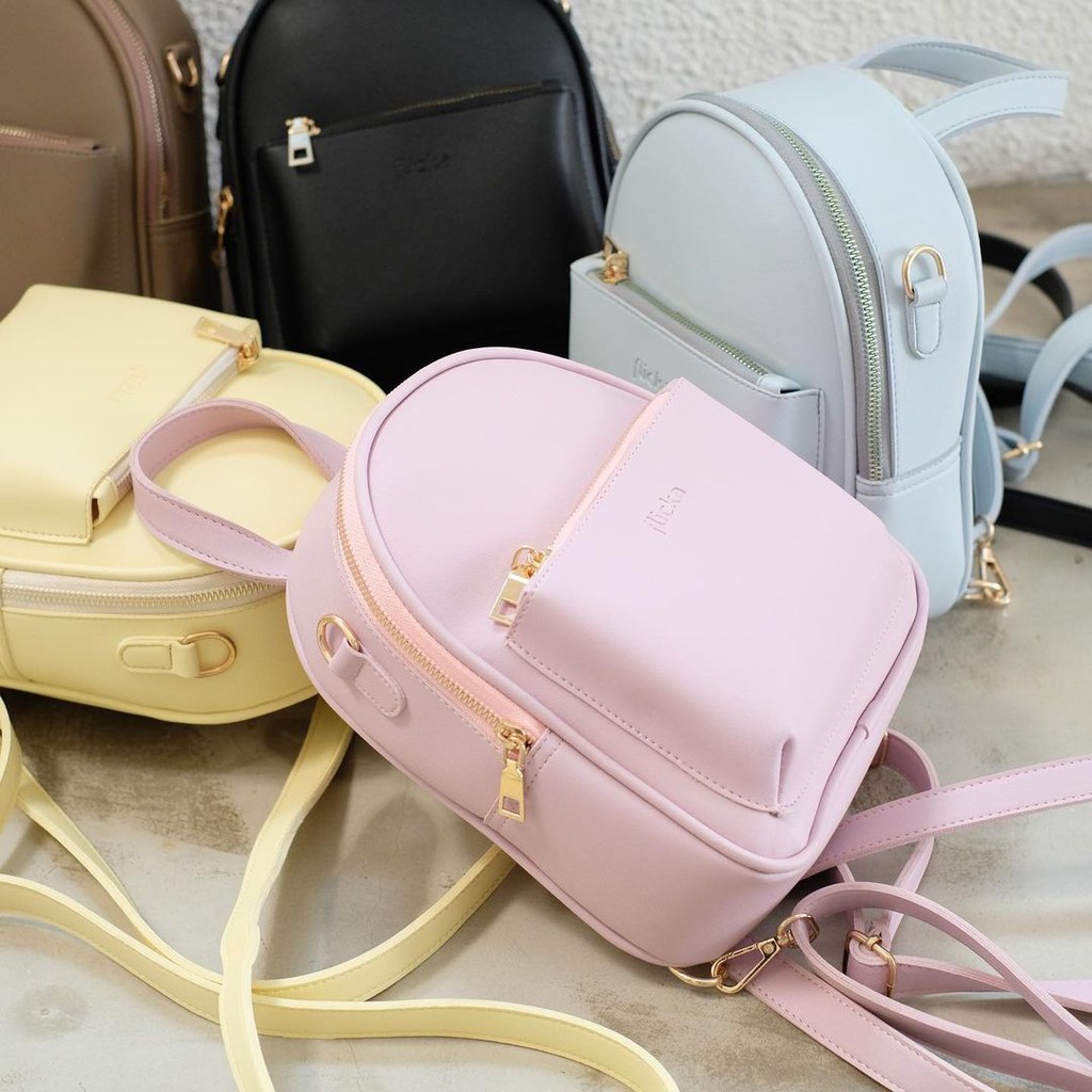 BACKPACK FLICKA 2 IN 1 KODE W 23 *LILAC* ORIGINAL BY FLICKA RESELLER