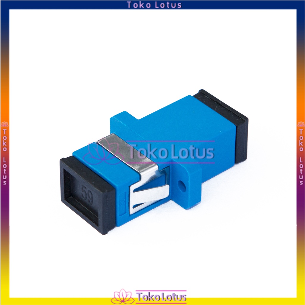 Adapter SC ADAPTOR/OPTIK/OPTIC/FO/FIBER UPC APC [BISA COD]