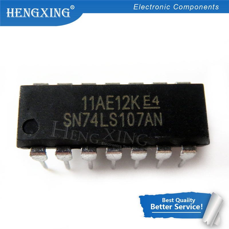 50pcs Ic SN74LS107AN DIP14 SN74LS107N DIP HD74LS107AP 74LS107 DIP-14 DM74LS107AN MB74LS107