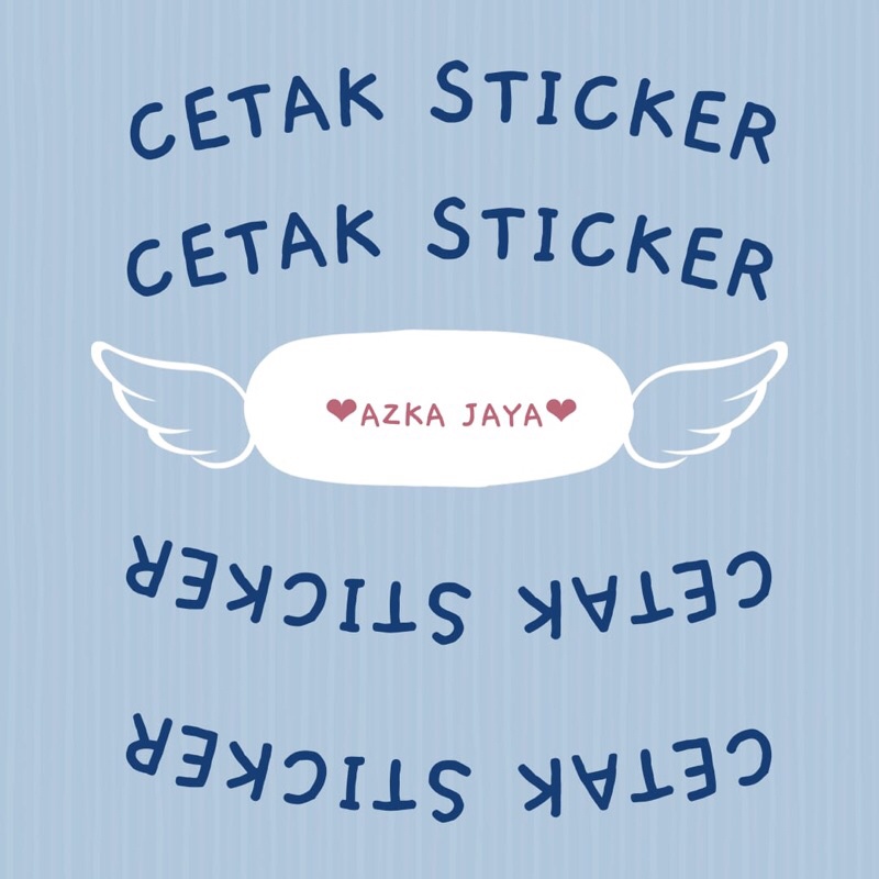 

CETAK STICKER / STICKER OLSHOP / CETAK STICKER MAKANAN / CETAK STICKER KARTU