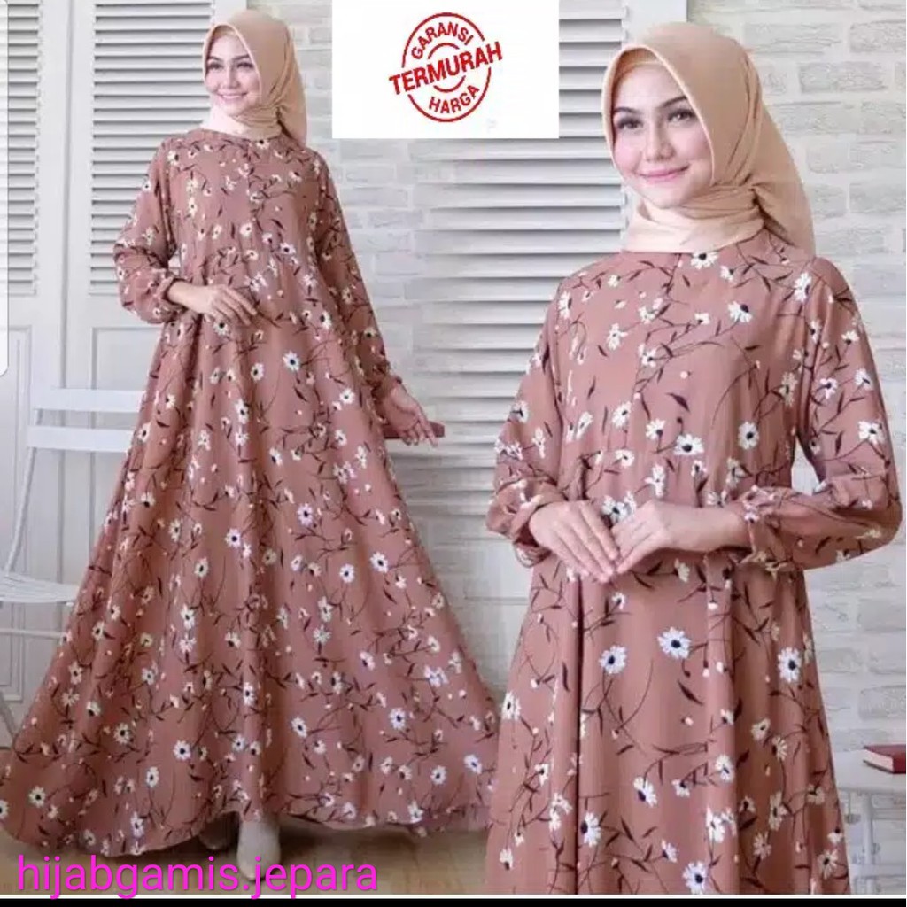 25+ Trend Terbaru Bahan Gamis Monalisa Motif Bunga - Verkustkova Space