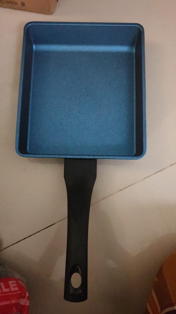 Square Pan 23cm Neocook Mega Stone /panci Multifungsi-by Neohaus (original)