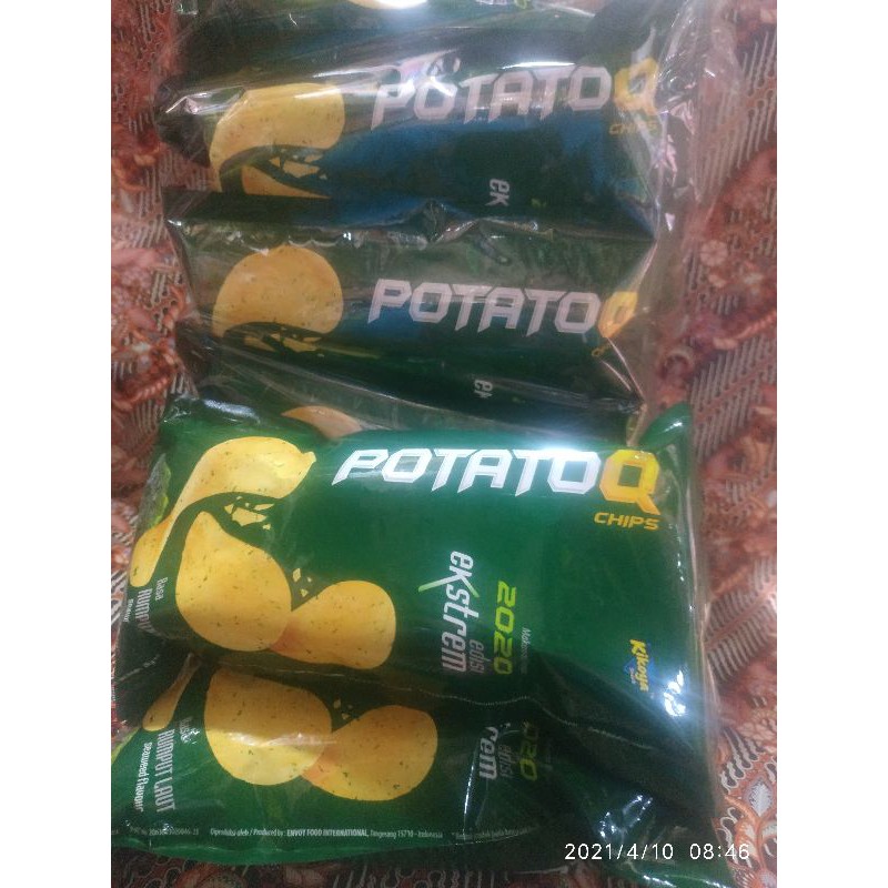 

POTATO CHIPS/POTATO Q 28 gram(1 pack isi 10 pcs)