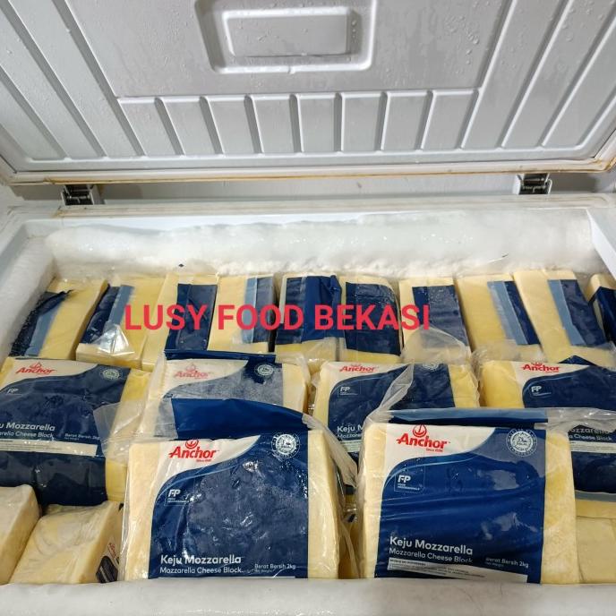 

(BISA COD) Keju Mozarella Anchor Kemasan 2kg kirim seluruh Indonesia TERMURAH Kode 934