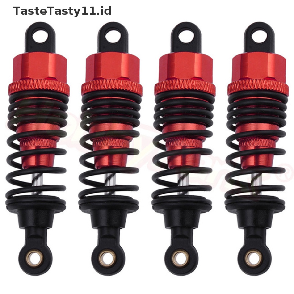 Tastetasty 2Pcs Mainan Mobil RC HSP 02002 102004 Shock absorber Bahan alloy Untuk RC 1 / 10 drift Part Mobil