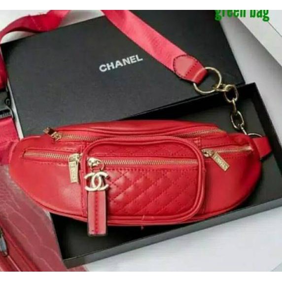 Terbaru.. Promo Shopee New fashion waistbag racing nagita gigi wesbag wanita tas pinggang cewek cant