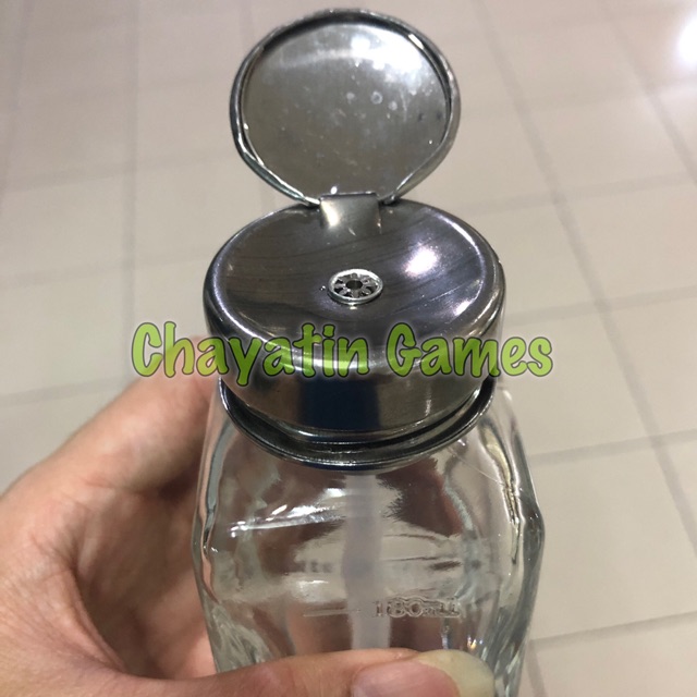 Botol Thinner / Tempat Thinner KACA Ukuran 180ml - BiG